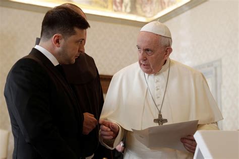 Zelenskyy arrives in Rome for meetings with Pope Francis, Italian leaders